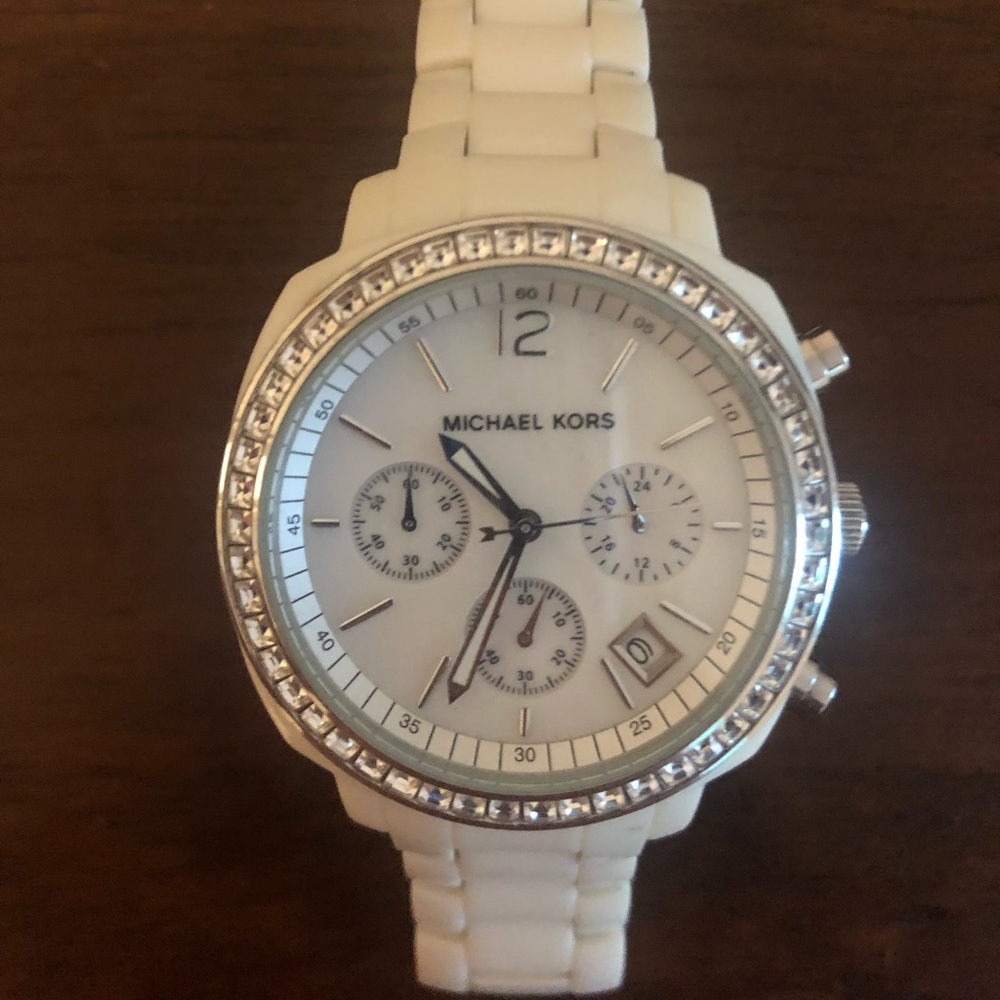 White Michael Kors Watch